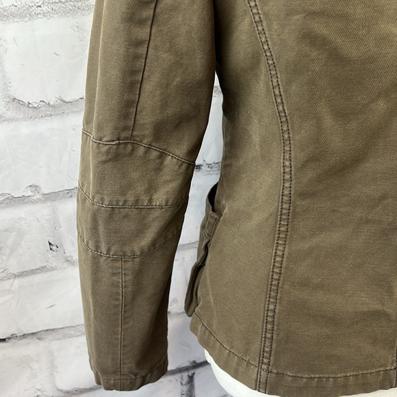 Max & Co 100% Cotton Hooded Jacket Brown - Picture 7 of 14